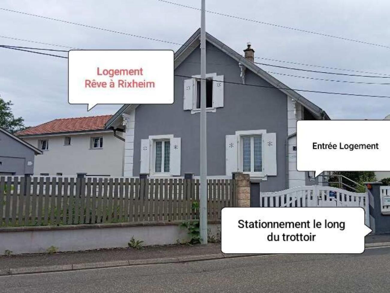 Maison De Ville Avec Jardin-Reve A Rixheim! Exterior foto